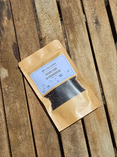 Poivre noir Fumé en grains (85G)